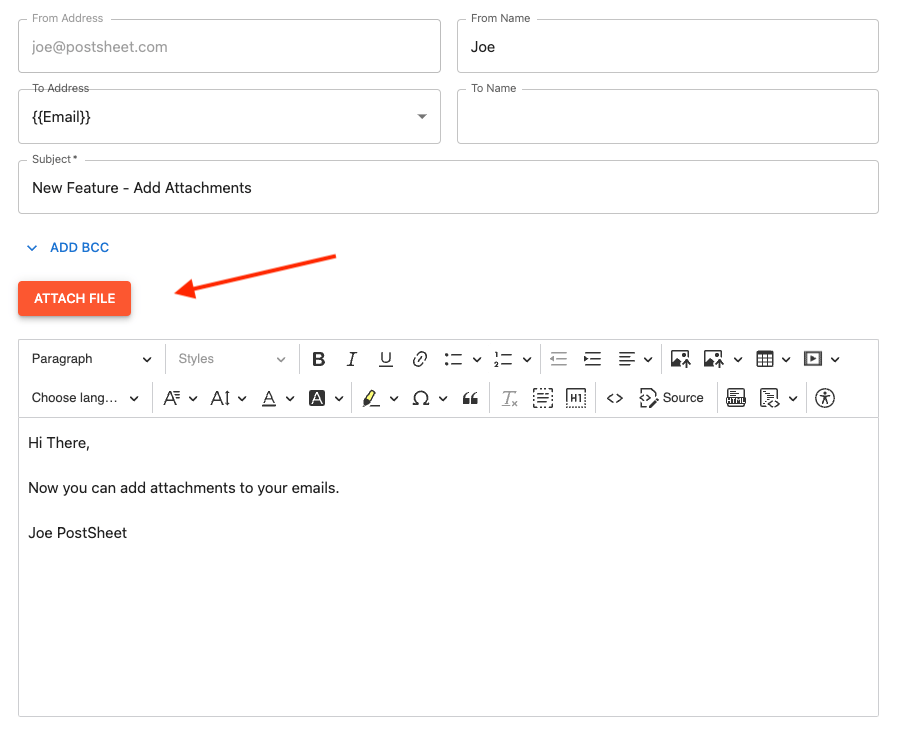Announcing: Adding Attachments
