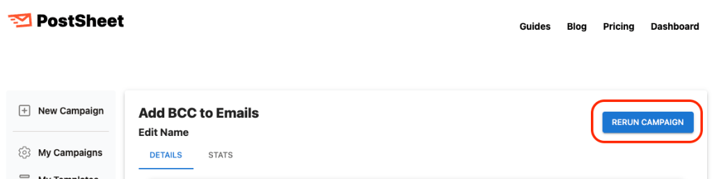 New Feature: Re-Run Campaigns 